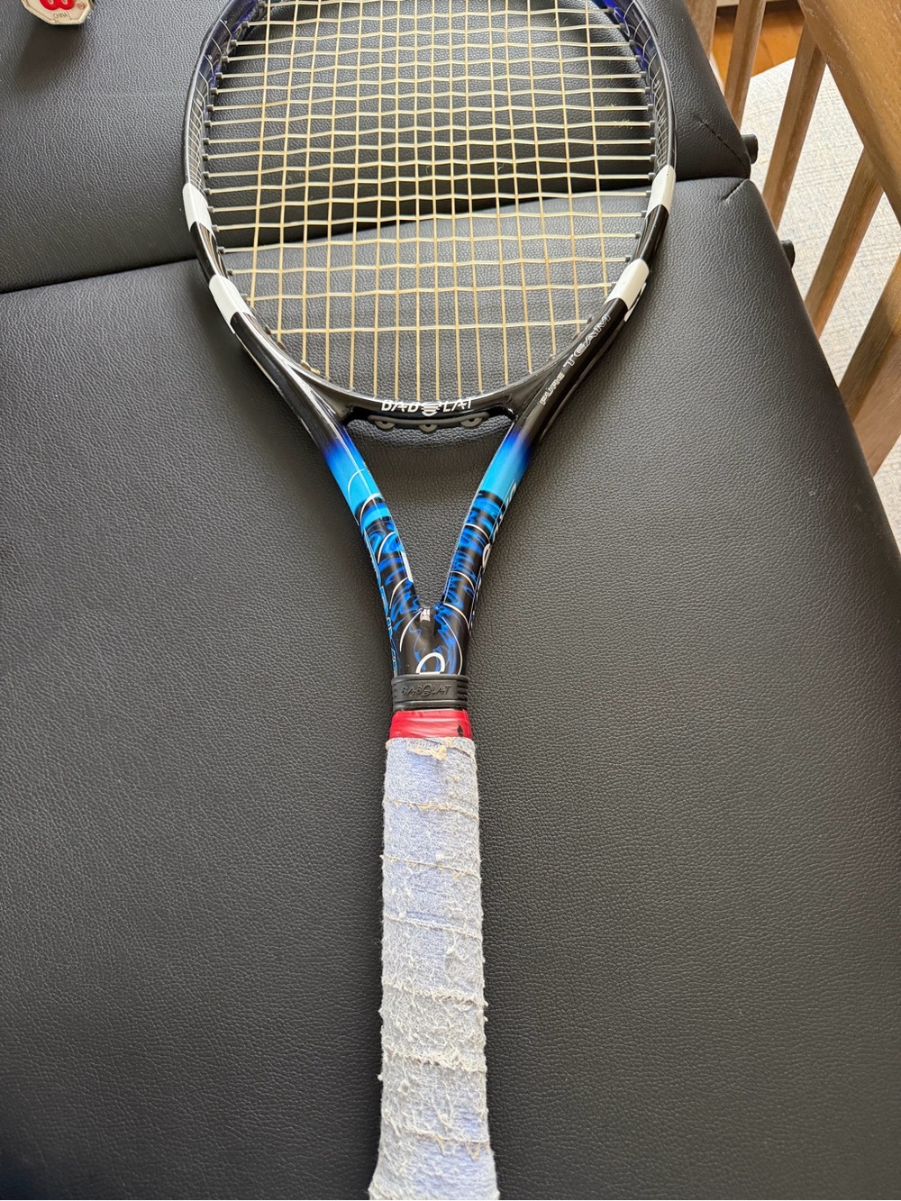 Wilson Blue and Black Tennis Racket - Wilson